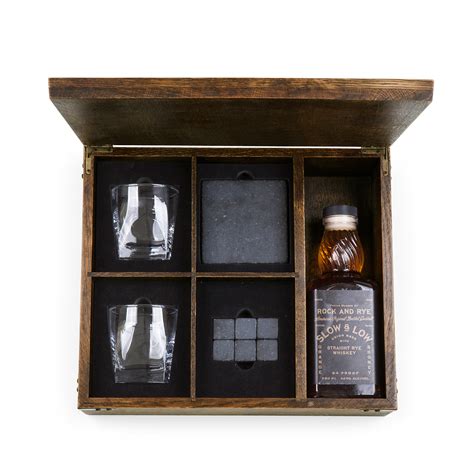whiskey set gift box
